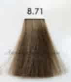 Краска для волос  Luxor Graffito Professional 8.71 светло-русый коричневый пепельный 100 мл - site41.local - Алматы