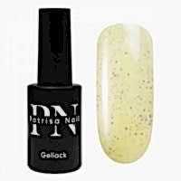Гель-лак Patrisa Nail Cotton Candy №831 Банановый с разноцветной крошкой, 8 мл - site41.local - Алматы