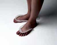 Тапочки-вьетнамки для солярия 1 мм, 50 пар/упк. - site41.local - Алматы