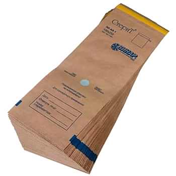 Крафт-пакеты одноразовые для стерилизации 100*250 100 шт. - site41.local - Алматы